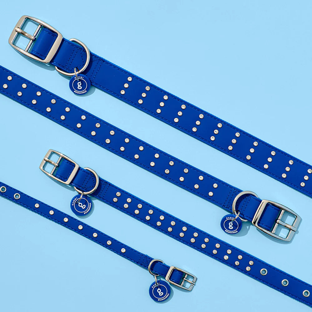 Gummi bling dog store collar